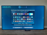 Samsung 75 inch LED Smart TV - Ultra thin & lightweight model