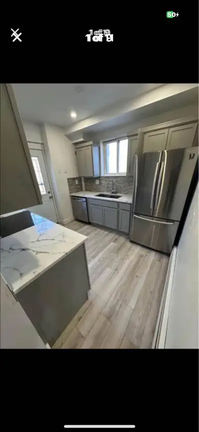 3 Bedroom + Den with 1 Bathroom