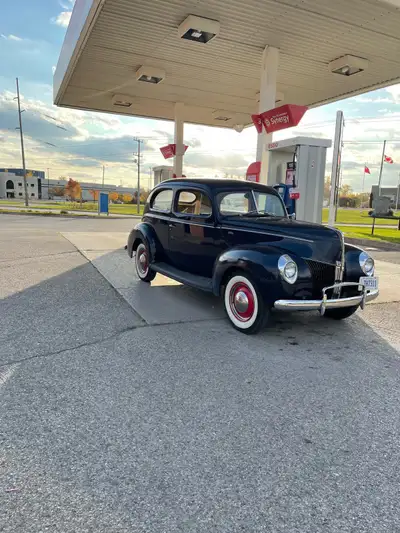 Great condition runs well radial tires flathead v8