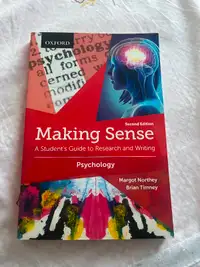 Making Sense (2nd Edition) - A Students Guide to Research and Wr