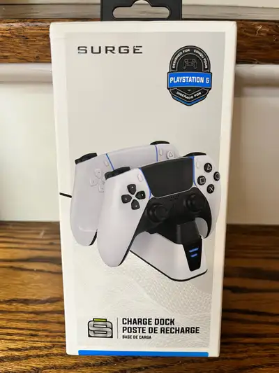 Keep your PlayStation 5 controllers charged and ready to go with this Surge DualSense Edge compatibl...