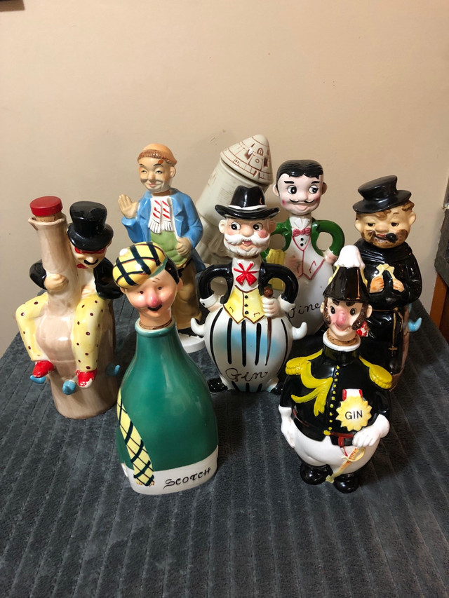 Booze Decanters  in Arts & Collectibles in Hope / Kent