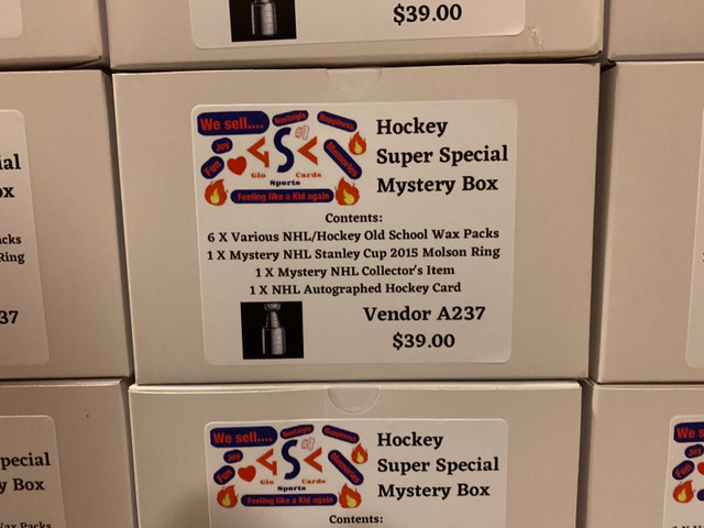 NHL SUPER SPECIAL Mystery Box Stanley Cup Ring Booth 263 in Arts & Collectibles in Edmonton