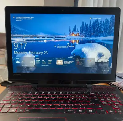 Lenovo Y720 gaming laptop, View more