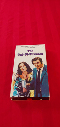 1991 V.H.S. OF THE 1970 FILM, THE OUT OF TOWNERS!!!