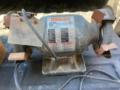 Selling used 6" Durex bench grinder .. asking $56, View more