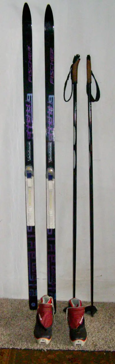Skate Ski Package -(Skies-Boots-Poles), View more