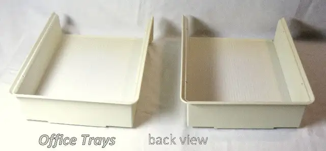 Office trays, open front, stackable, durable hard plastic in Other Business & Industrial in City of Toronto - Image 5