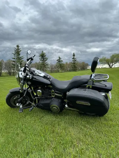 2008 Harley Davidson fat bob Bike is in great condition and needs nothing. 96 cubic inches with a st...