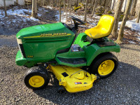 Tracteur à pelouse John Deere