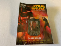 2005 STAR WARS EPISODE III LAPEL PIN (QUEBEC-FRENCH) DARTH MAUL