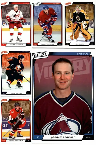 2006-07 UPD VICTORY SET 200 CARTES JAGR, YZERMAN++++, View more