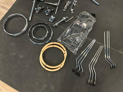 Drums parts, clamps, hoops, View more