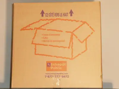 MOVING BOX - big size (22"x 22" x 22"). Excellent Condition!, View more