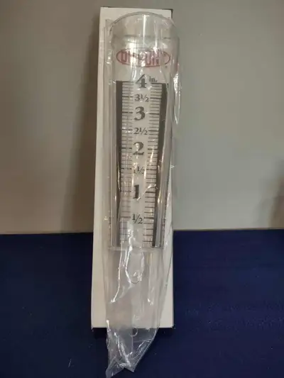 New 12" Rain Gauge,  up to 4" mark & New  Safety Glasses, View more