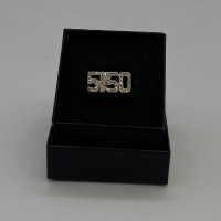 14 Karat Yellow Gold 5150 Personalised Number Ring $595