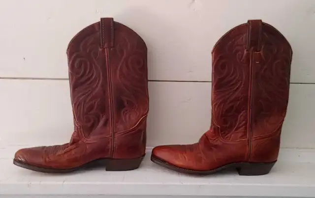 Leather Cowboy Boots in Men's Shoes in London - Image 3