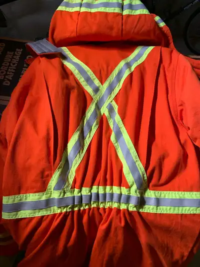 Orange Safety Parka, View more