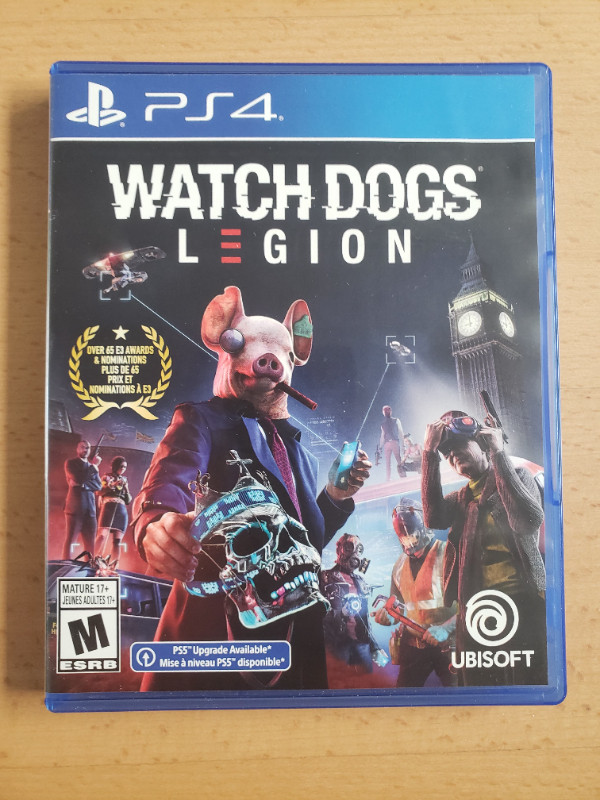 Jeux PS4 - Watch Dogs Legion dans Sony PlayStation 4  à Laval/Rive Nord