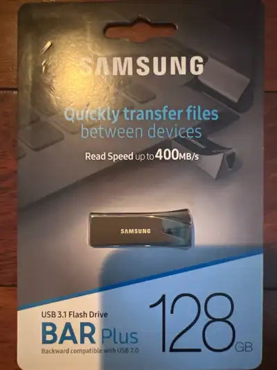 Brand New Samsung USB 3.1 Flash Drive 128 GB, View more