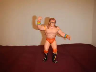 Vintage WWF Ultimate Warrior Figurine Lutteur LJN A Voir, View more