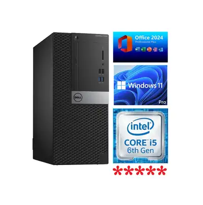 Dell i5-6500, 16GB RAM, SSD 480GB +HD 1TB, HDMI, USB3,WiFi: 175$, View more