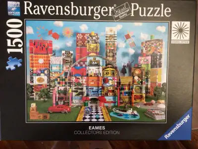 1500 pc Puzzle, EAMES, COLLECTOR EDITION, View more