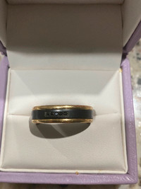 Insured 10kt engagement male ring