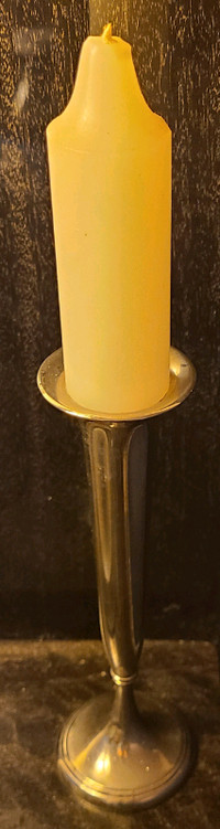 Vintage Silverplate candle stick 