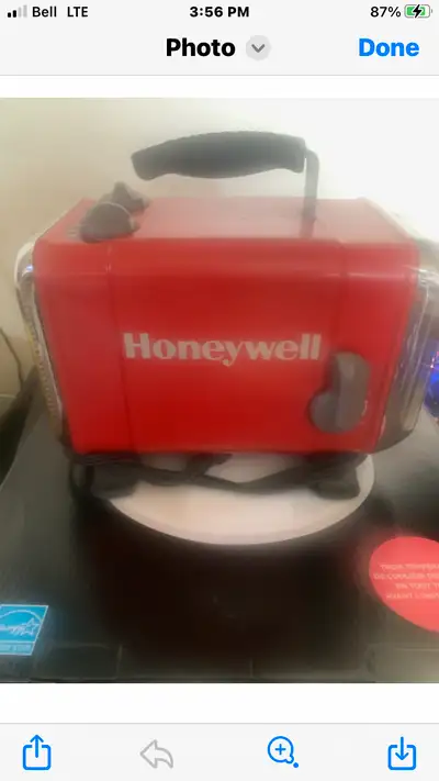 Honeywell space heater , new, View more