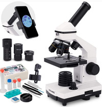 Biological Microscope, USCAMEL 40-2000X 4 Adults, Students &Kids