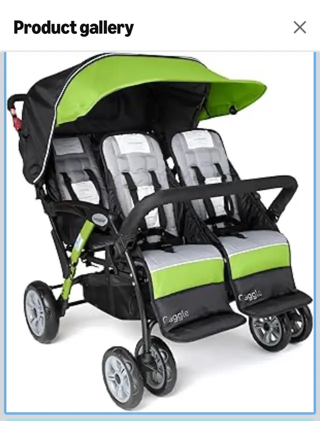 Quad stroller in Strollers, Carriers & Car Seats in North Bay - Image 2
