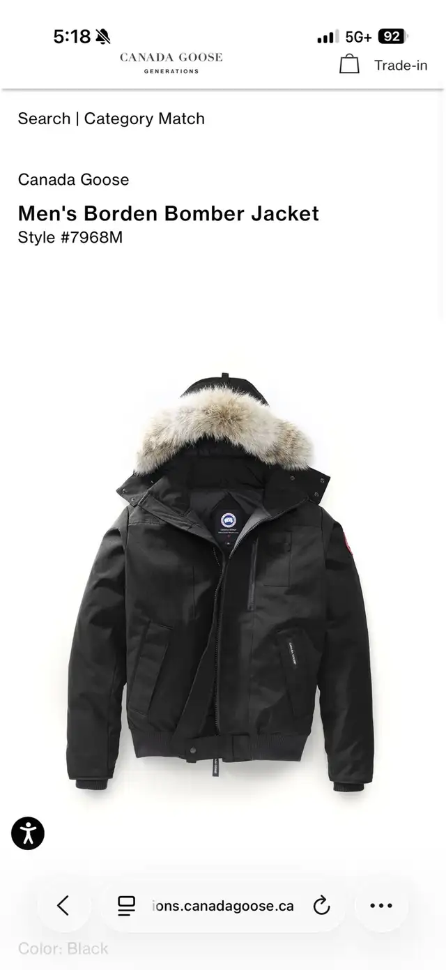 Canada Goose Authentic Coat in Men's in Medicine Hat - Image 3