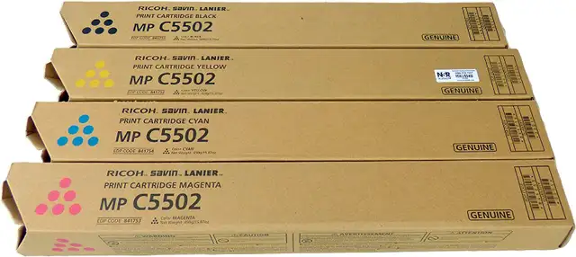 Ricoh Printer Toner Cartridges (MP C5502, Genuine) - Brand New in Printers, Scanners & Fax in City of Toronto - Image 4