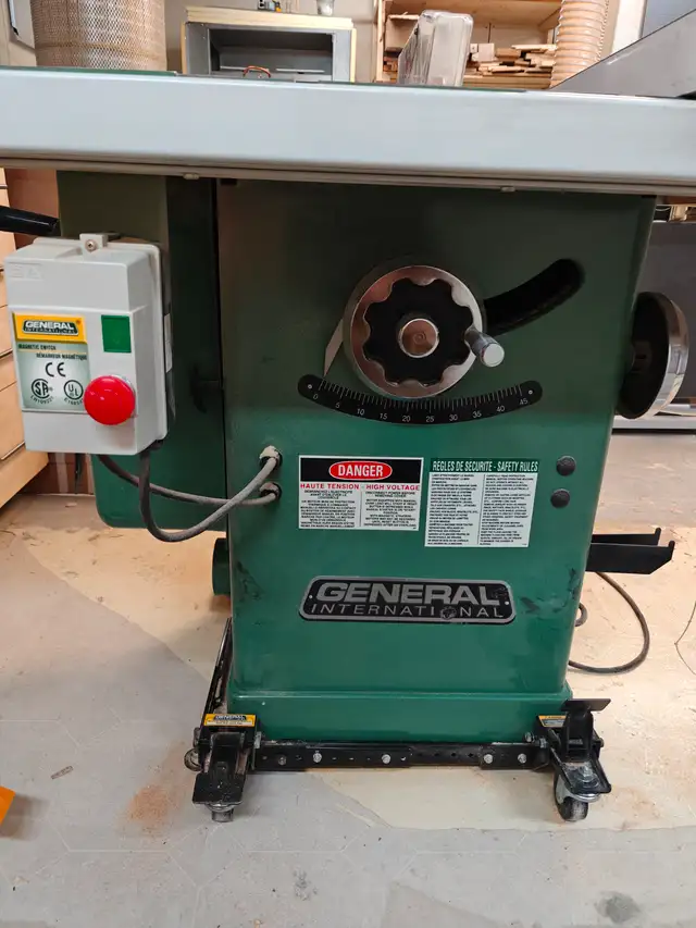 General International Saw Bench62864364124163121