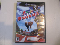 Nintendo GameCube Mario Superstar Baseball Game Mint Circa 2005