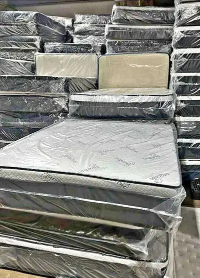 Queen size double size mattresses available, View more