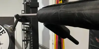 Safety squat olympic barbell