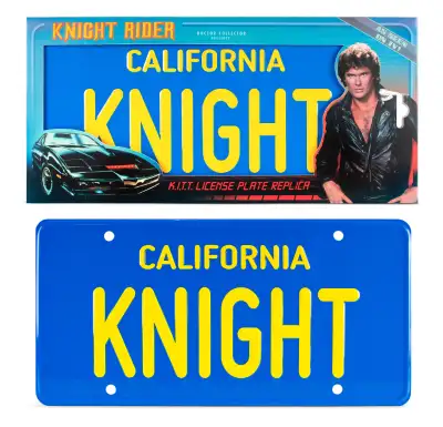 IN STORE! Knight Rider License Plate, View more