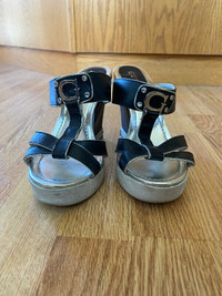 Ladies GUESS High Heel Platform Sandals