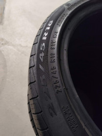 4 Summer tires,Pneus été, Pirelli 225 45R18,inclu 2 RSC