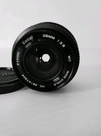 Vivitar  28mm F/ 2.8 Wide Angle Lens For Pentax K/ Konica AR 