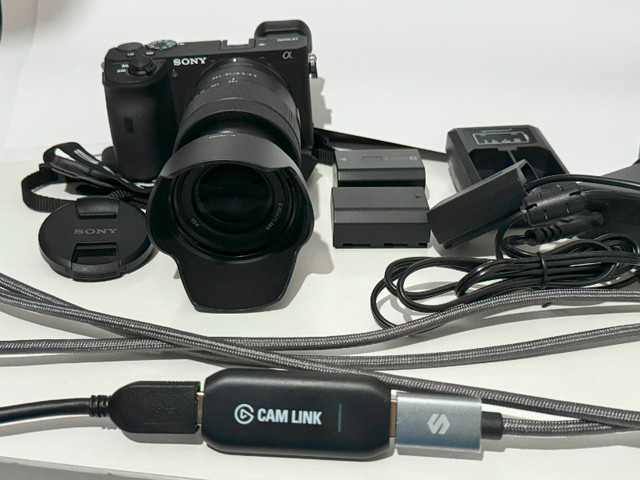 Sony A6600 avec kit pour photographie, vidéo, streaming dans Appareils photo et caméras  à Longueuil/Rive Sud - Image 2