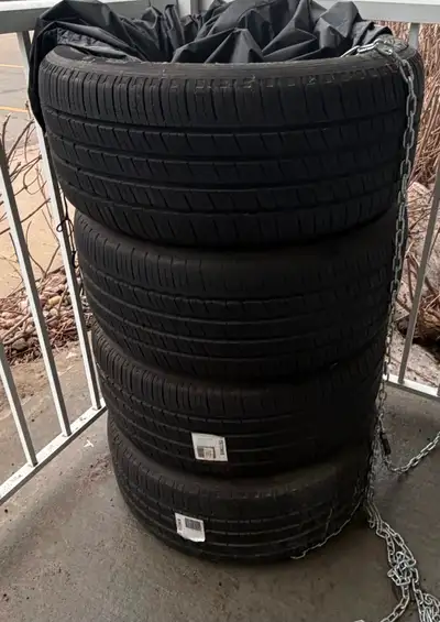 Selling a set of 4 Michelin all season tires. These were taken off a well-maintained luxury vehicle...