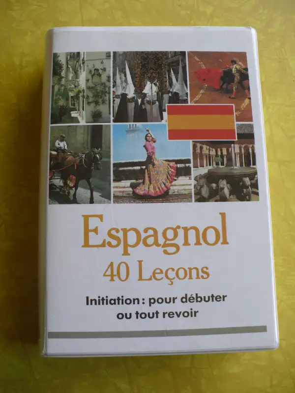 FRENCH 40 LESSONS --BOOK + 3 CASSETTES 4 TRACKS62863259471361121