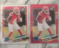 Rashee Rice - Wreckless 2 for 1 (RATED ROOKIE SET) - $5