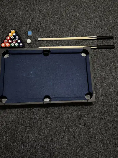 Tabletop Billiards/Pool Table, View more