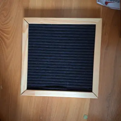 Felt letter board frame, View more