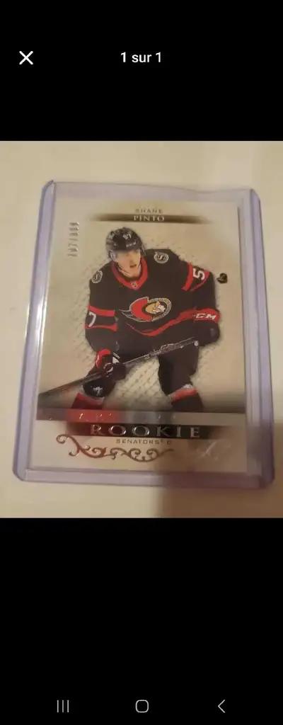 Carte de Hockey Shane Pinto Upper Deck, View more