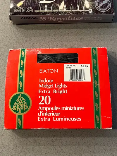 NOMA & Eaton Mini Christmas Lights Vintage , View more